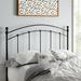 Charlton Home® Chavis Slat Headboard Metal in Black | 48.25 H x 39.5 W x 1.5 D in | Wayfair 83F3BDE1B4BF457BAF41E04BF0D45536