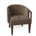 Barrel Chair - Fairfield Chair Brayden 27" Wide Barrel Chair Wood in Red/Brown | 31 H x 27 W x 29 D in | Wayfair 6029-01_9508 17_MontegoBay