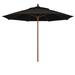 Arlmont & Co. Maria 9' Market Umbrella Metal in Green/Blue/Navy | Wayfair 189BCC3149034CB78A01605654C4825A