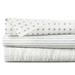 City Scene Radius 200 Thread Count Polka Dots 100% Cotton Percale Sheet Set Cotton Percale | 96 H x 66 W in | Wayfair USHSA01145453