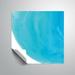 East Urban Home Pools of Turquoise IV Wall Mural Vinyl in Blue/White | 14 H x 14 W in | Wayfair 2Rhu029a1414p