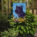 Winston Porter Dog & Sunflowers 2-Sided Garden Flag, Polyester in Blue | 15 H x 11 W in | Wayfair CE69ED2FF1354F9B8DCD2783558F0921