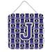 East Urban Home Football Wall Décor Metal in Indigo | 6 H x 6 W x 0.03 D in | Wayfair E0B9BD161E7841879D735C88F02590A5