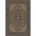 Green/Red 63 x 0.39 in Indoor Area Rug - World Menagerie Edmont Oriental Flatweave Olive Green/Burgundy Area Rug Polypropylene | Wayfair