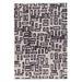 White 24 x 0.4 in Indoor Area Rug - Wrought Studio™ Phindile Geometric Handwoven Brown Area Rug Viscose/Wool | 24 W x 0.4 D in | Wayfair