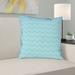 Latitude Run® Avicia Art Deco Throw Pillow Linen in Green/Blue | 20 H x 20 W in | Wayfair D99611A86CF148EFAC7F28AD26B5A519