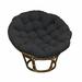 Papasan Chair - World Menagerie Orndorff 44" Wide Tufted Papasan Chair in Black | 35 H x 42 W x 42 D in | Wayfair C1F6BD69FE5C4FC2927B03C020E15084