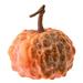 The Holiday Aisle® Latex Hybrid Pumpkin Plastic in Orange | 7 H x 8 W x 5.5 D in | Wayfair 2F4E314C755444F19DA5E13BA0CE1C39