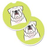 Red Barrel Studio® Retriever Car Coaster Ceramic in Green | 2.5 H x 0.25 D in | Wayfair 0BE6C6FEF6454D668BF51B44B8BC0362