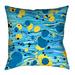 Latitude Run® Avicia Pillow Cover Polyester in Blue | 20 H x 20 W in | Wayfair A3D331C94DBD4F62862E9A1EA419947E