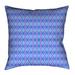 Latitude Run® Avicia Pillow Cover Polyester in Indigo | 16 H x 16 W in | Wayfair 567C7F218D3540B79015B4F951AAF610