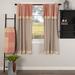 August Grove® Surikova 100% Cotton Room Darkening Rod Pocket Single Curtain Panel 100% Cotton in White/Brown | 63 H in | Wayfair