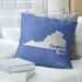 East Urban Home Pillow Polyester/Polyfill blend in Blue | 26 H x 26 W x 4 D in | Wayfair 0FF45192594E4A5A8EDA7AE33F006EAE
