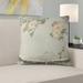 East Urban Home Blossoms over the River Throw Pillow Polyester/Polyfill/Linen in Gray | 14 H x 14 W x 14 D in | Wayfair