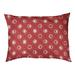 Tucker Murphy Pet™ Chenault Moon Phases Outdoor Dog Pillow Polyester in Red/White | 7 H x 50 W x 30 D in | Wayfair 1DDC009CFE184DC5A11BEADBBE4B7B7C