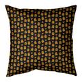 Ebern Designs Kitterman Square Pillow Polyester/Polyfill in Orange | 26 H x 26 W x 9.5 D in | Wayfair E046C3E3DDE040C998D1E498689C7D27