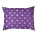 Tucker Murphy Pet™ Chenault Moon Phases Outdoor Dog Pillow Polyester in White/Indigo | 7 H x 50 W x 30 D in | Wayfair