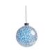 The Holiday Aisle® Sequin Ball Ornament Glass in Blue | 3 H x 3 W x 3 D in | Wayfair 328777A1EF144FF382349CDA4895F4E6