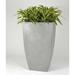 Orren Ellis Giffard Plastic Pot Planter Metal in White/Indigo | 36 H x 24 W x 24 D in | Wayfair 2C5CA85F51624ED087B4EE28EEEA6F0F