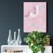 Zoomie Kids Love Unicorn by Sophie Hanton - Wrapped Canvas Graphic Art Print Canvas, Solid Wood in Pink | 12 H x 8 W x 1 D in | Wayfair