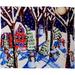 The Holiday Aisle® Faustine Magic Snowmen Plush Fleece Throw Metal | 30 W in | Wayfair 15051-flesma