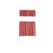 Rosalind Wheeler Chittening 100% Cotton Room Darkening Curtain Panels 100% Cotton in Red/White | 24 H in | Wayfair 298C40279F8D48E881C33052AA32D170