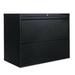 Alera® 5000 Series 2-Drawer Lateral Filing Cabinet Metal/Steel in Black | 28.37 H x 36 W x 19.25 D in | Wayfair ALELA523629BL
