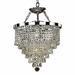 Rosdorf Park Wilkerson 3-Light Unique/Statement Tiered Chandelier Metal in Gray | 22.5" H x 16.5" W | Wayfair 8873B59DFE97472B8DB7643140C0F914