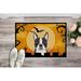 Tucker Murphy Pet™ Halloween Boston Terrier Non-Slip Outdoor Door Mat Synthetics | 1'6" x 2'3" | Wayfair BB1761MAT