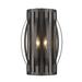 Williston Forge Trevion 2 - Light Dimmable Flush Mount Metal in Brown | 12.5 H x 7.75 W x 3.75 D in | Wayfair 436-2S-BRZ