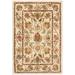 White 24 x 0.63 in Area Rug - Astoria Grand Molter Floral Handmade Tufted Wool Ivory Area Rug Wool | 24 W x 0.63 D in | Wayfair
