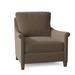 Armchair - Fairfield Chair Olivia 34.5" Wide Armchair Polyester/Other Performance Fabrics in Gray/Brown | 35 H x 34.5 W x 38.5 D in | Wayfair