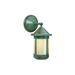 Red Barrel Studio® Arinze 1-Light Outdoor Wall Lantern, Copper in Yellow | 10.38 H x 5.63 W x 7.88 D in | Wayfair BB-6SOF-AB