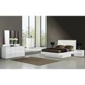 Orren Ellis Gutzwiller Platform 4 Piece Bedroom Set Upholstered/Metal in Brown/White | Queen | Wayfair 847922218918437E8931E3F2D4E46E69