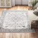 Brown/Gray 63 x 0.32 in Area Rug - Kelly Clarkson Home Ingrid Oriental Light Gray/Charcoal/White Area Rug, Polypropylene | 63 W x 0.32 D in | Wayfair