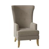 Wingback Chair - Fairfield Chair Austin 28" Wide Slipcovered Wingback Chair Polyester/Other Performance Fabrics in Gray | Wayfair