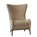 Wingback Chair - Fairfield Chair Casper 33" Wide Polyester Wingback Chair Fabric in Brown | 42 H x 33 W x 32.5 D in | Wayfair