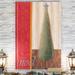 The Holiday Aisle® 'Noel Tree -Gallery' by Parvez Taj 1 Piece Wrapped Canvas Print Canvas, Solid Wood in Red | 12 H x 8 W x 1 D in | Wayfair