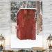The Holiday Aisle® 'Holiday Outhouse -Gallery' by Parvez Taj 1 Piece Wrapped Canvas Print Canvas, Solid Wood in Red | 12 H x 8 W x 1 D in | Wayfair