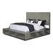 Latitude Run® Birkes Storage Platform Bed Wood in Gray | 57 H x 66.25 W x 88 D in | Wayfair E9BC7592DCCA4904BA55E3764DADDAB0