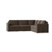 Brown Reclining Sectional - Wildon Home® Bewley 108" Wide Corner Sectional | 35 H x 108 W x 96 D in | Wayfair 4B80EDC66A6D4A37926E96CAF90F721C