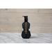 Ebern Designs Riles Music Violin Lotion Dispenser Resin in Black | 9 H x 4 W x 3 D in | Wayfair CE70CC2F59A64B04A254184FAAE6A626
