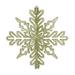 The Holiday Aisle® 3D Snowflake Ornament Plastic in Green | 6 H x 6 W x 6 D in | Wayfair 01C4F3C9302A41C0BBAB21049998B835