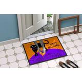 The Holiday Aisle® Bonnaire Halloween Witches Feet Non-Slip Outdoor Door Mat Synthetics | 18 W x 27 D in | Wayfair 9271A5D4CAF54296831DD1EF63E8744C