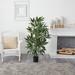 Primrue Artificial Bamboo Tree in Pot Silk/Plastic in White | 48 H x 36 W x 36 D in | Wayfair 8A92F8DC84E74A39AEDA6E7FB4F1C5AA