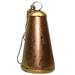 The Holiday Aisle® Bell w/ Thick Knotted Rope Hanger Metal | 17.7 H x 8.1 W x 8.1 D in | Wayfair 485599EE70FC42B197E03865523AC7EF