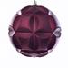 The Holiday Aisle® 6" Matte Clover Ball Ornament Plastic in Red | 6 H x 6 W x 6 D in | Wayfair D57A450BFB0B4840B1965D96803425D1