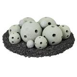 Fire Pit Essentials Hollow Ceramic 13 Piece Fire Ball Set | 6 H x 6 W x 6 D in | Wayfair 01-0609