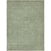 White 24 x 0.75 in Area Rug - Ophelia & Co. Nella Floral Handmade Green Area Rug Viscose/Wool | 24 W x 0.75 D in | Wayfair