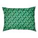 Tucker Murphy Pet™ Byrge Pastel Retro Diamonds Designer Pillow Fleece, Polyester in Green | 14 H x 32.5 W x 42.5 D in | Wayfair